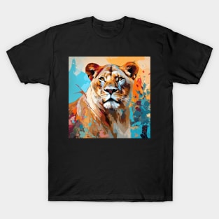 Lioness Painting T-Shirt